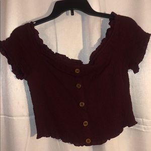 Off the shoulder top